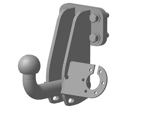 Фаркоп Nissan Patrol Y61 AvtoS NS 20