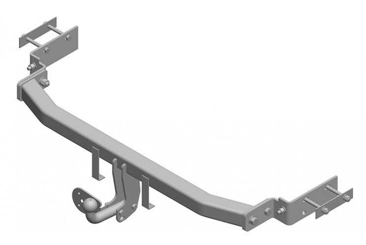 Фаркоп KIA SORENTO R (2009-10.2012) (AvtoS KI 17)