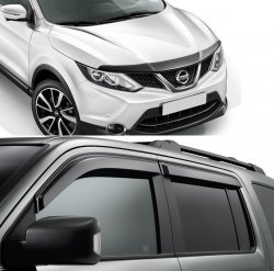 ДЕФЛЕКТОРЫ НА ОКНА И КАПОТ