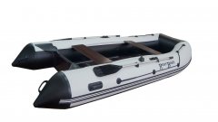 Лодка RiverBoats 350 черно-белый