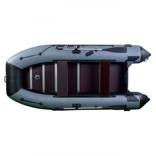 Лодка RiverBoats 350 черно-белый