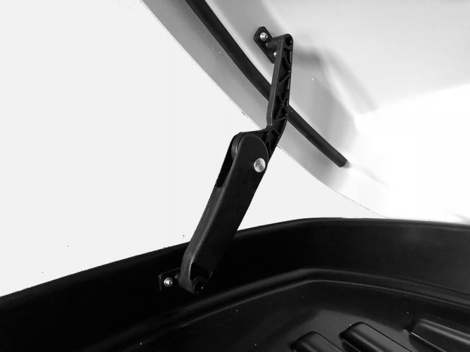 Бокс ED Magnum 390 серый, карбон