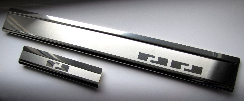 Накладки на пороги AluFrost Toyota RAV 4 III 2006-2012 (08-0717)