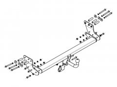 Фаркоп VOLVO XC 90 (2003) (AvtoS VL 01)