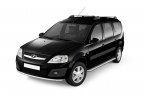 Рейлинги Усиленные (Черный муар) LADA Largus c 2012 PT Group