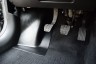 Накладки на ковролин передние (2 шт) (ABS) (Площадки для ног водителя и пассажира) LADA Vesta c 2015 / SW / SW Cross c 2017 PT Group