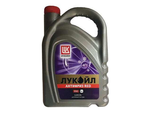 ЛУКОЙЛ Антифриз G12 RED охлаждающая жидкость 5кг. 227391
