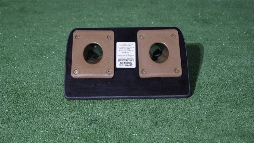 Держатель спиннинга на ликтрос двойной, пластик П