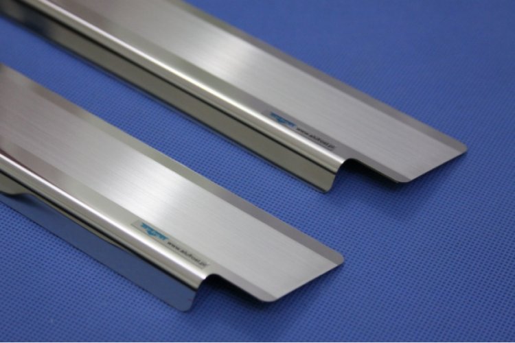 Накладки на пороги AluFrost Kia SPORTAGE IV 2016- (08-1254)