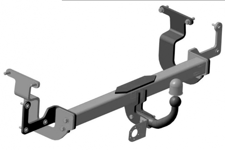 Фаркоп Citroen Jumpy/Spacetourer 2016/Peugeot Expert/Traveller 2016/Opel Zafira 2019 Oris-Bosal 2558