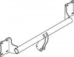 Фаркоп BMW X5 E70 2007-2013, X5 F15 2013-, BMW X6 F16 2014- AvtoS BM 02