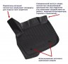 Коврики Norplast and Rover Range Rover Evoque (2011) бежевые