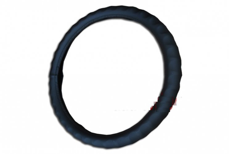 Оплетка руля Волна черный GD-02