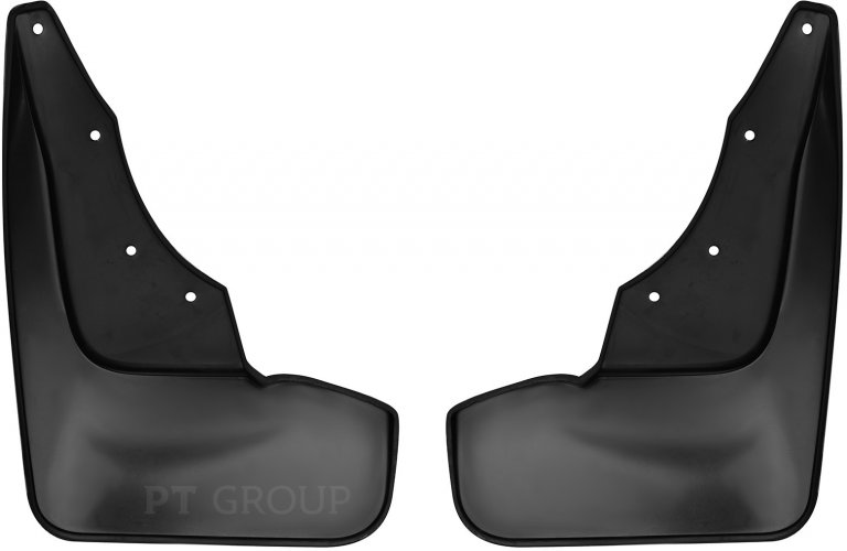Брызговики передние широкие на Nissan Terrano с 2014 PT Group