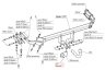Фаркоп Nissan Juke 2WD 2010-2019. 4370-A  Oris