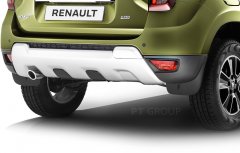Брызговики задние широкие на Renault Duster с 2012-2015 PT Group