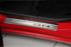 Накладки на пороги AluFrost Toyota LAND CRUISER 150 2010- (08-0753)