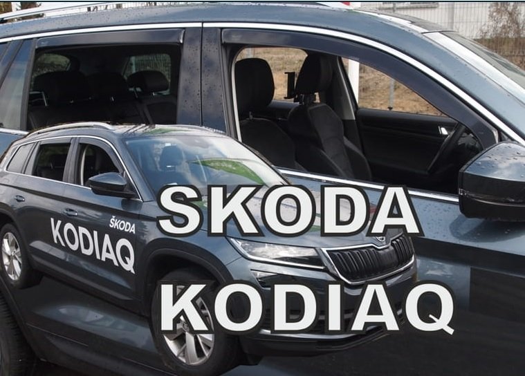 Ветровики боковых стекол Skoda Kodiaq с 2016- HEKO