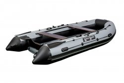 Лодка RiverBoats 350 НДНД черный-серый