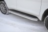 Защита порогов окантовка 51мм (НПС) Toyota LAND CRUISER PRADO 150 с 2013-