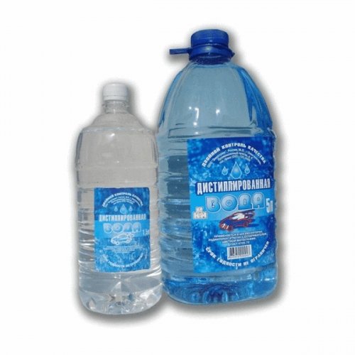 Вода дистиллированная 1,5л.