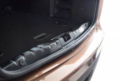 Накладка в проём багажника (ABS, черное тиснение) LADA XRAY с 2016 PT Group