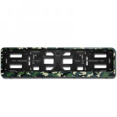 Рамка номерного знака Taiga камуфляж AVS RN-18