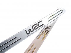 Накладки на пороги Avisa универсальные 54*4 WRC серебр. 2шт. (2/28071)