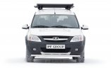 Защита переднего бампера одинарная 51 мм (НПС) LADA Largus Cross с 2015 PT Group