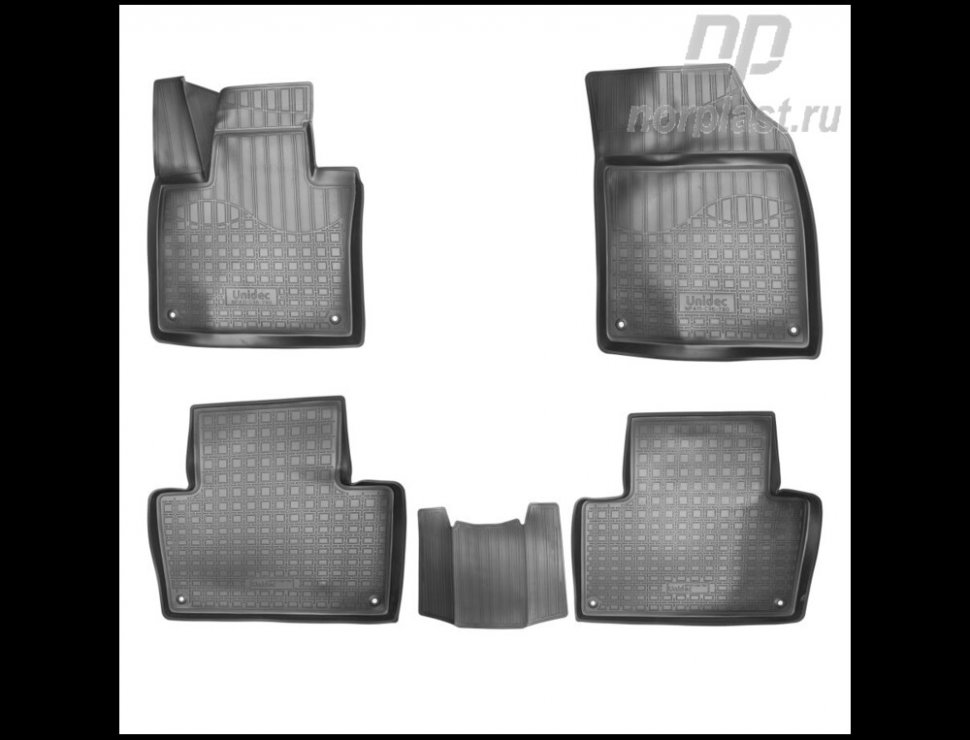 Коврики Norplast Volvo XC90 3D (2015) (5 мест)