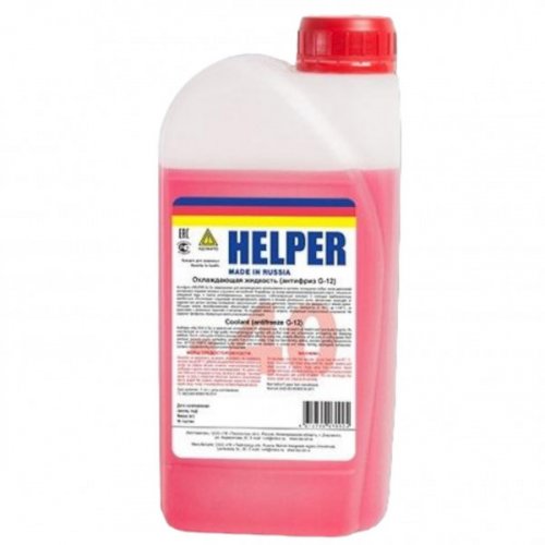 Антифриз Helper G12 красный 1л