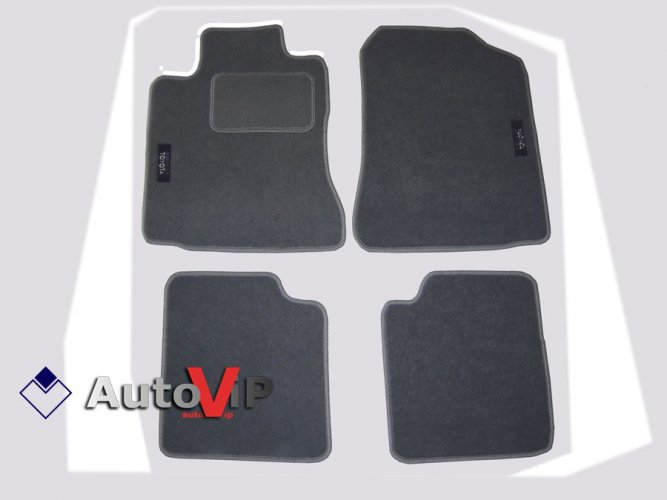 Коврики велюровые Toyota Highlander II с 2007