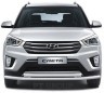 Защита переднего бампера двойная 63/63 мм (НПС) Hyundai CRETA 2016 PT Group