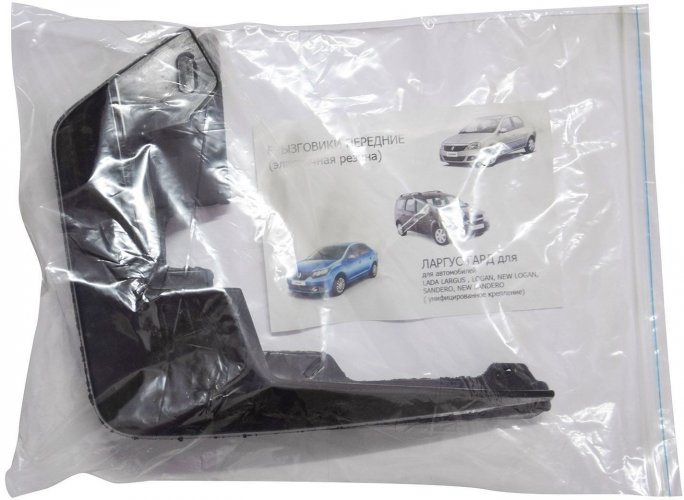 Брызговики передние широкие на Renault LOGAN с 2009 PT Group