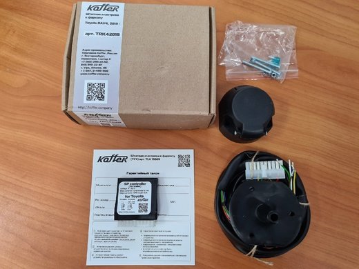 Электрика Koffer Toyota Rav 4 2019-