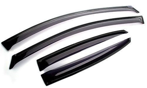 Ветровики боковых стекол TOYOTA RAV 4 с 2013- V-star D10753