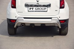 Защита заднего бампера 51 мм (НПС) на Renault DUSTER с 2012 PT Group