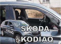 Ветровики боковых стекол Skoda Kodiaq с 2016- HEKO (ПЕРЕД)