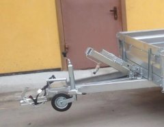 Направляющая кронштейна лебедки и домкрата с крепежем AvtoS D1-13