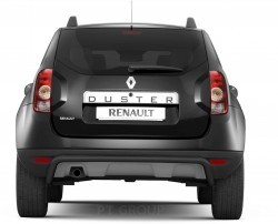 Защита заднего бампера  51 мм (ППК) на Renault DUSTER c 2012 PT Group