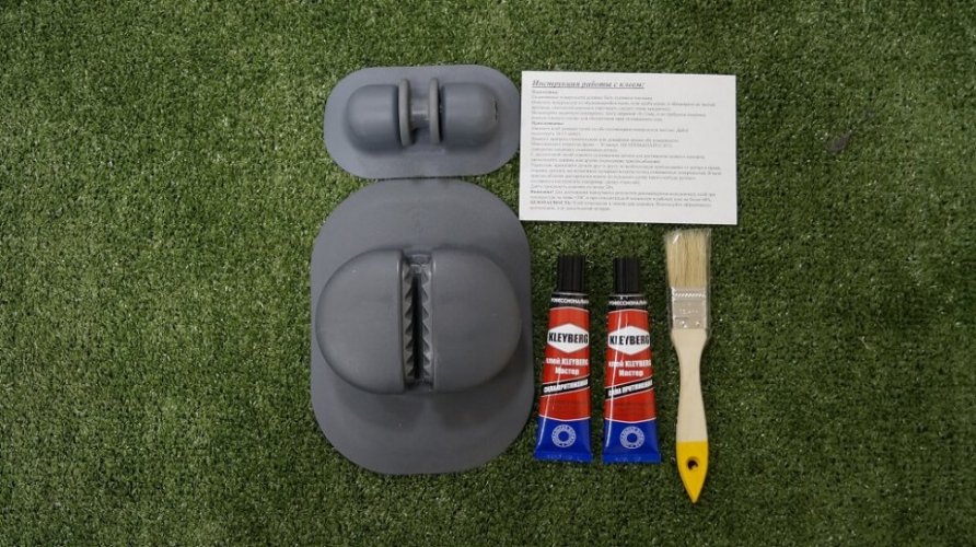 Набор для тюнинга якорный рым + ролик (черный) (№1)