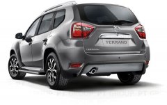 Защита заднего бампера 51 мм (ППК) на Nissan Terrano с 2014 PT Group