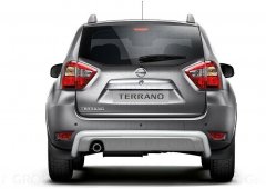 Защита заднего бампера 51 мм (ППК) на Nissan Terrano с 2014 PT Group