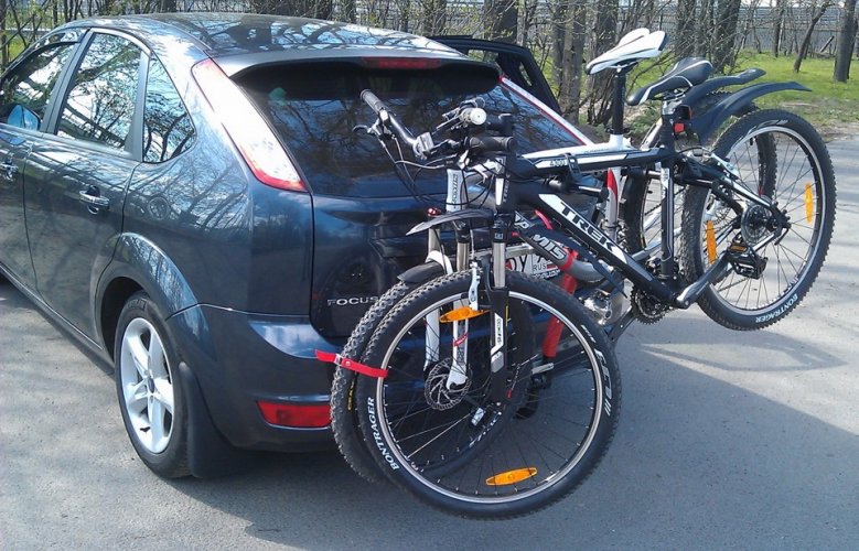 Велокрепление Amos Bhak на 3 велоcипеда