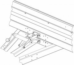 Домкрат для опрокидывания кузова (0.5 тн)