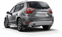 Защита заднего бампера 51 мм (НПС) на Nissan Terrano с 2014 PT Group