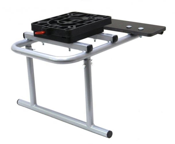 Опора для кресла регулируемая с поворотным мех.