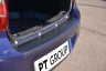 Накладка на задний бампер (ABS, черное тиснение) на LADA Granta с 2011 PT Group