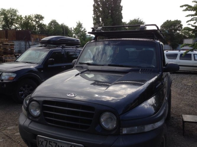 Багажник экспедиционный ТаГАЗ Tager (3д.) с сеткой