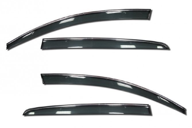 Ветровики боковых стекол TOYOTA CAMRY 01-05